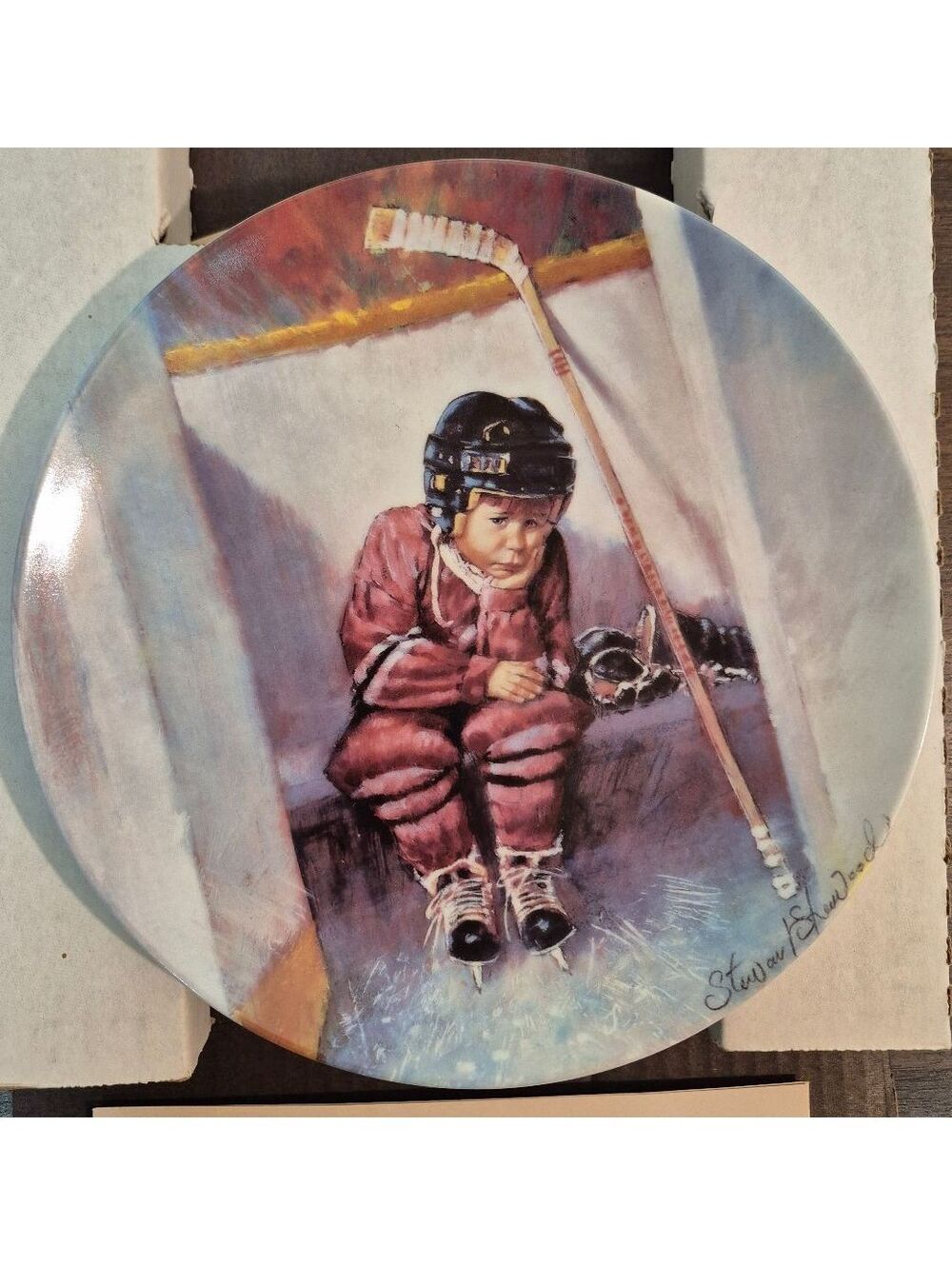 Two Minutes Tripping Limited Edition Collectible Plate by Stewart Sherwood